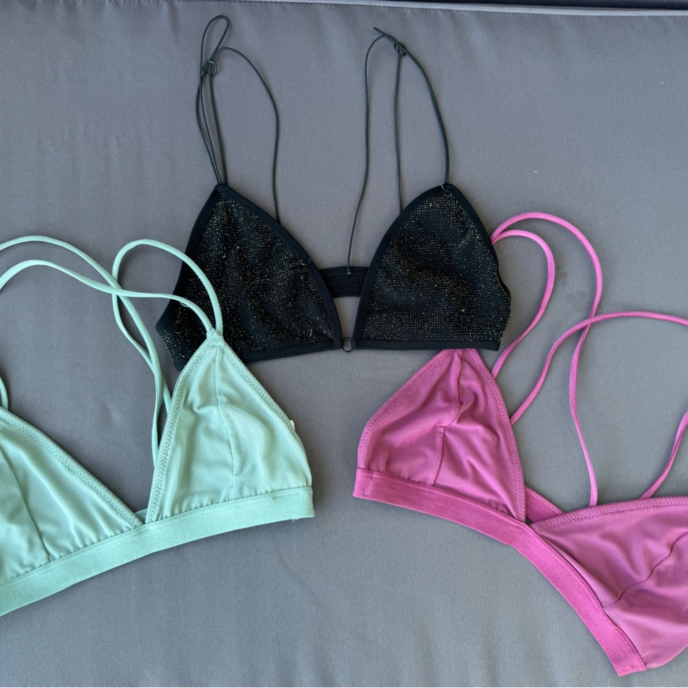 Cotton on Casual Bralettes (set of 3)